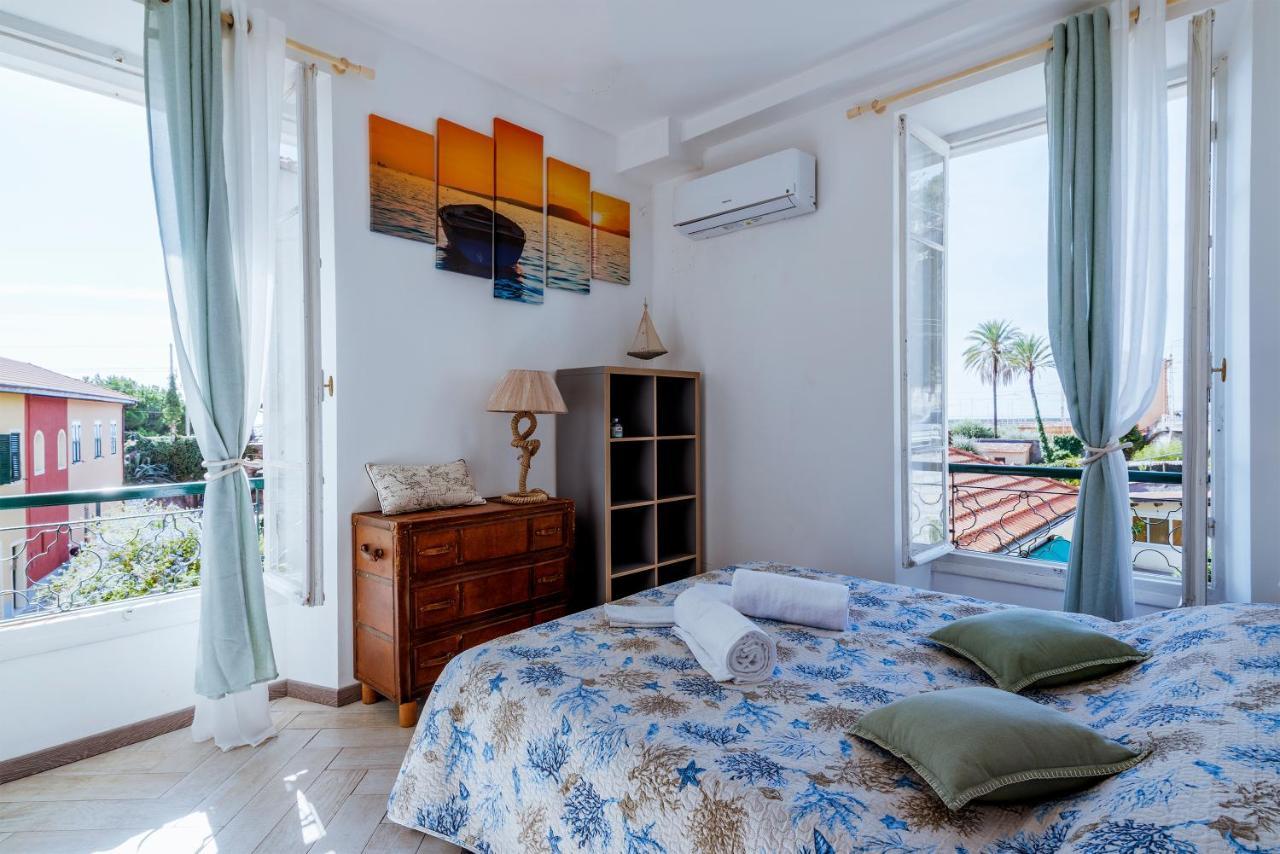 New Fishermans House Seaside, Air Conditioning & Wi-Fi Bordighera Eksteriør billede