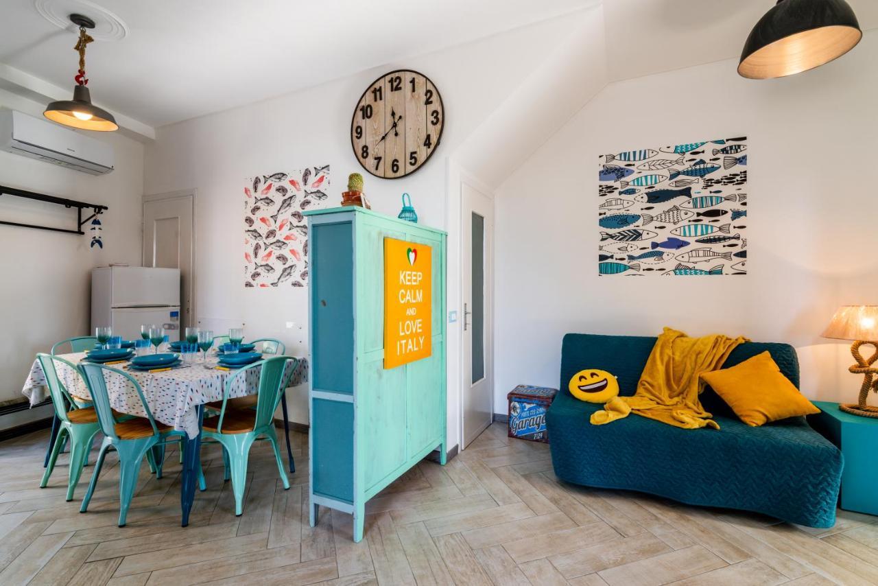 New Fishermans House Seaside, Air Conditioning & Wi-Fi Bordighera Eksteriør billede